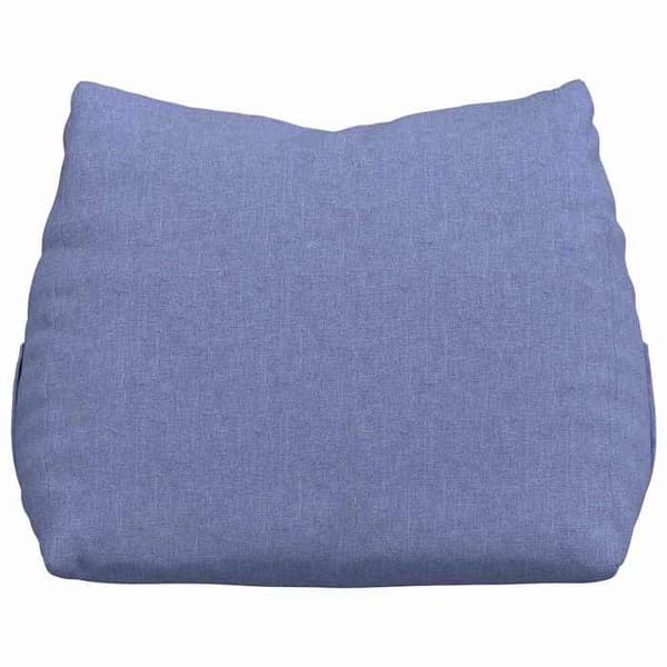Maison Exclusive - Blå denim ryggkudde 45 x 35 x 20 cm tyg