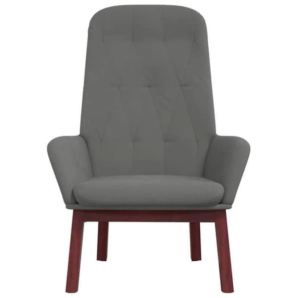 Maison Exclusive - Mørkegrå Velour Relax stol