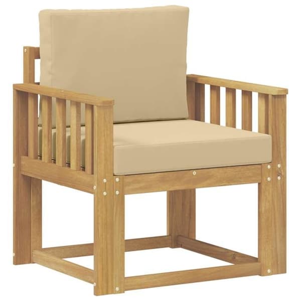 Maison Exclusive - Udendørs Sofa i Polyester Hvid og Beige