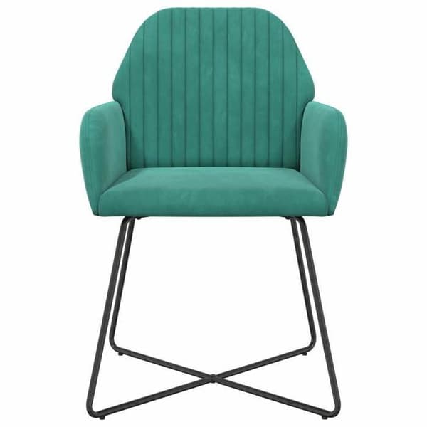 Maison Exclusive - Matstolar 6 st Sammet Turkos