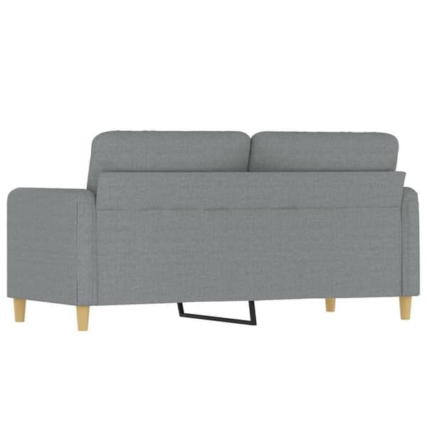 Maison Exclusive - 2-personers sofa i lys grå 140 cm stof