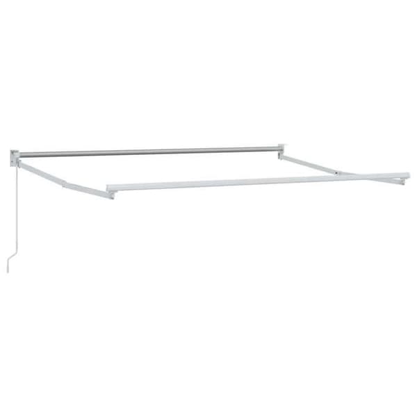 Maison Exclusive - Fällbart tak i antracit 3 x 2 m