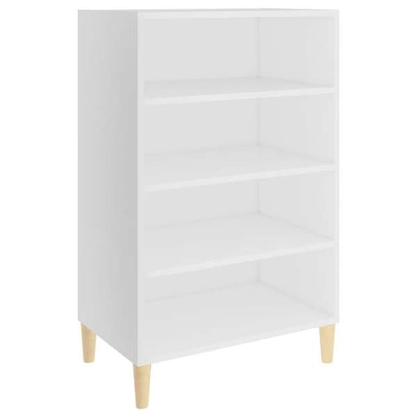 Maison Exclusive - Buffé Vit 57x35x90 cm Ingenjörsträ Vit