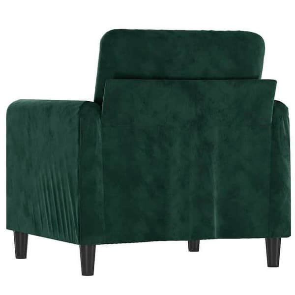 Maison Exclusive - Mörkgrön Fåtölj 60 cm Sammet Mörkgrön