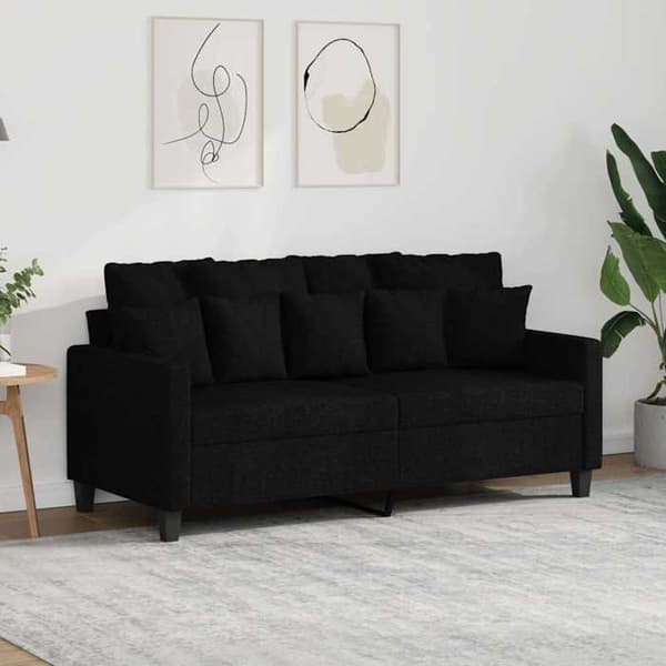 Maison Exclusive - 2-personers Sofa Sort 140 cm Stof