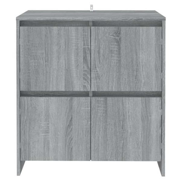 Maison Exclusive - Buffet Sonoma grå 70x41x75 cm Ingeniørtræ
