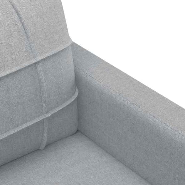Maison Exclusive - Soffa 3-sits Grå 180 cm Tyg