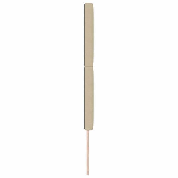 Maison Exclusive - LED-päätyvihreä harmaa 160 cm samettikangas Grågrön