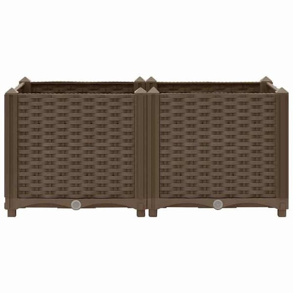 Maison Exclusive - Hög säng 80x40x38 cm Polypropylen