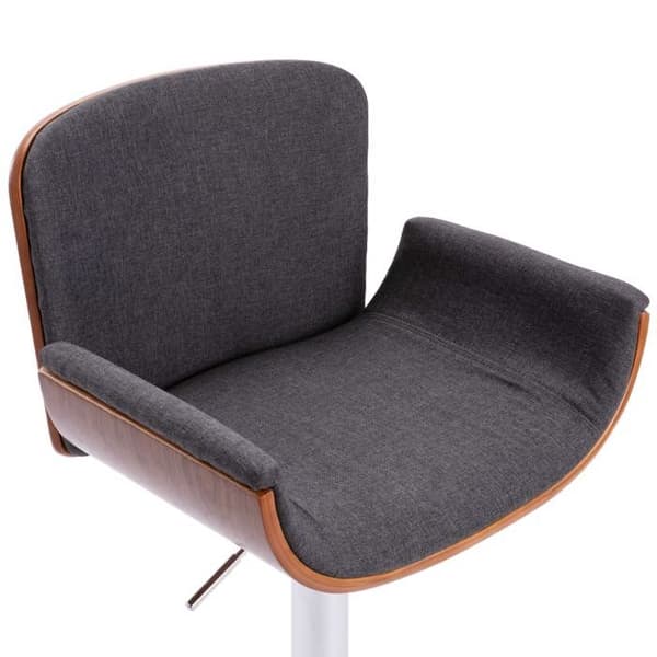 Maison Exclusive - Grå Barstol i Tyg Grå