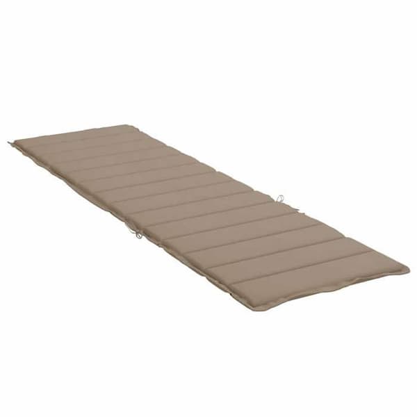 Maison Exclusive - Lang stolpuder Oxford stof (100% polyester) Taupe Mol