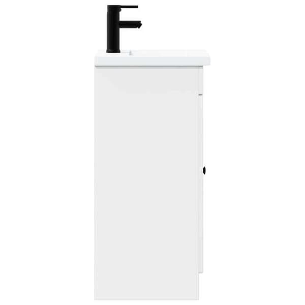 Maison Exclusive - Badeværelsesmøbel med hvid vask 42 x 40 x 84,5 cm
