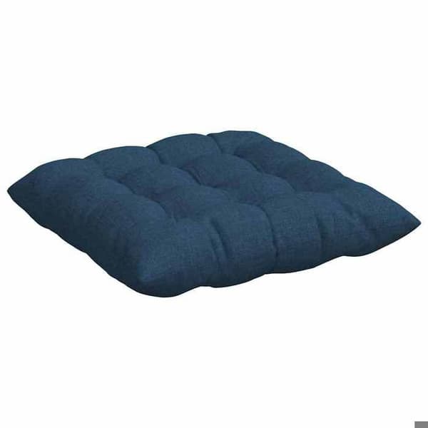 Sittkuddar - EXKLUSIVT HEM - Pack 4 - Blå - 40 x 40 x 6 cm - Polyesterfyllning Blå