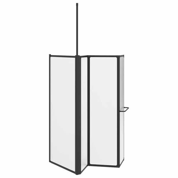 Maison Exclusive - Duschvägg Vit 120 x 70 x 137 cm Aluminium
