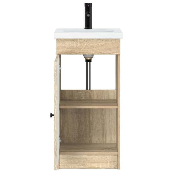 Maison Exclusive - Badeværelsesmøbel med vask i Sonoma eg