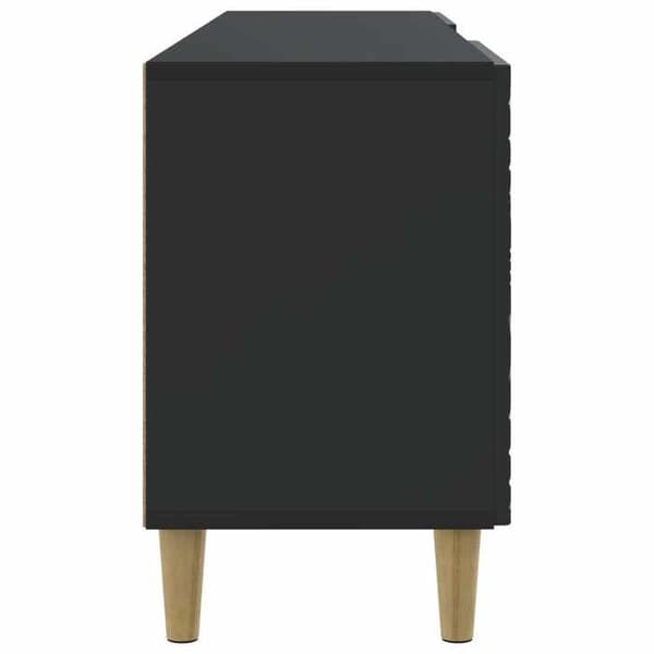 Maison Exclusive - TV-møbel 150 x 31 x 50 cm Sort Ingeniørtræ