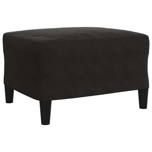 Maison Exclusive - Set med 3 soffor och kuddar samt svarta sammetsrullar