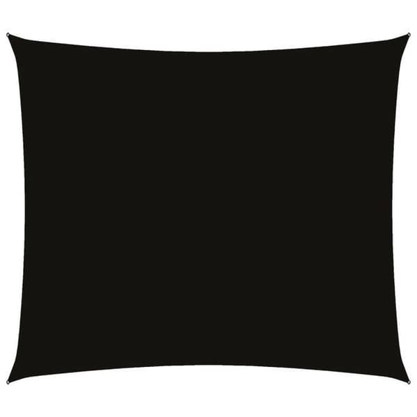 Maison Exclusive - Rektangulær parasoldug i oxford stof 2x2,5 m sort Svart