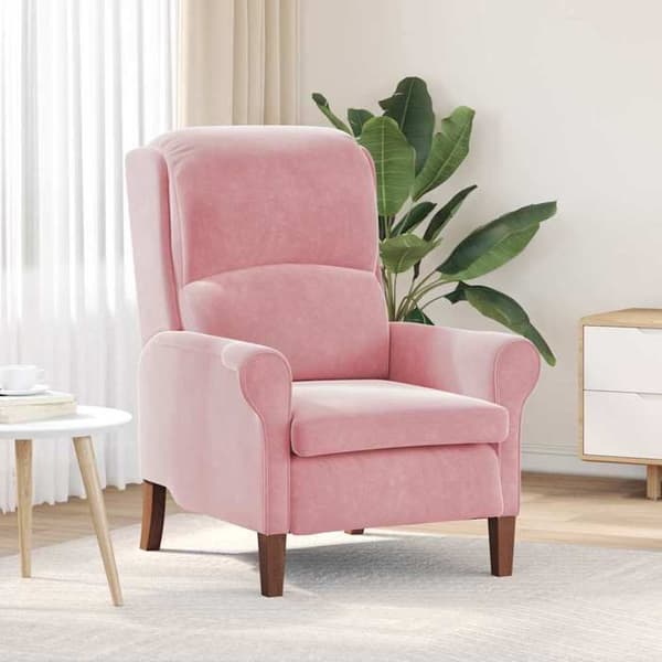 Maison Exclusive - stol i rosa velour