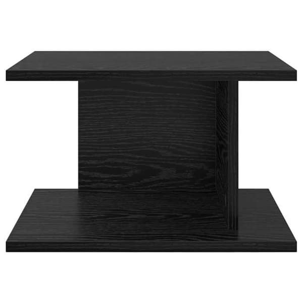 Maison Exclusive - Natbord 2 stk Sort eg 40 x 30 x 25 cm