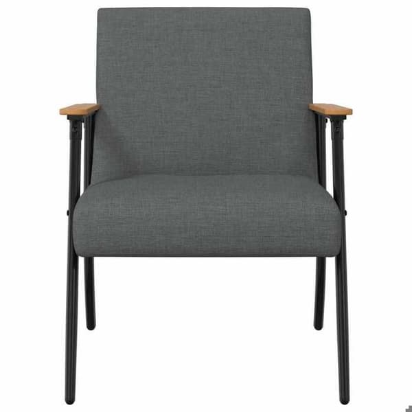 Maison Exclusive - tummanharmaa kangas nojatuoli