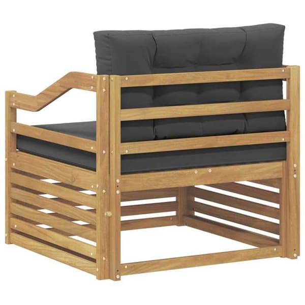Maison Exclusive - Utomhussoffa Vit och antracit