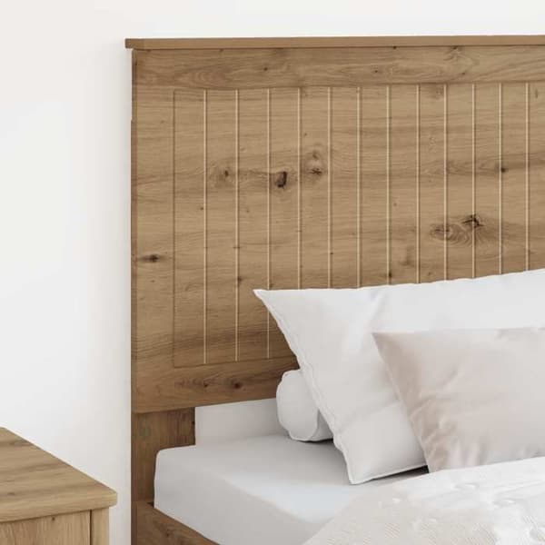 Hoved- og fodbrætter - MAISON EXCLUSIVE - Rektangulær - Ingeniørtræ - Minimalistisk design - Rygstøtte