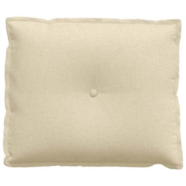 Maison Exclusive - Kuddstöd Creme 60 x 19 x 50 cm tyg