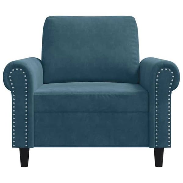 Maison Exclusive - Sininen Tuoli 60 cm Sametti
