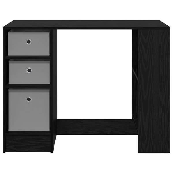 Maison Exclusive - Kontor Sort eg 100 x 40 x 75 cm Ingeniørtræ