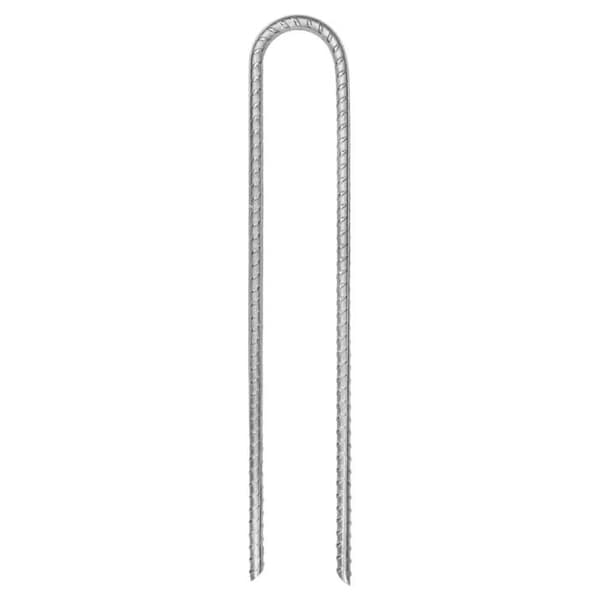 Maison Exclusive - Teltstænger 6 stk i U-form 30 cm Ø7mm galvaniseret stål