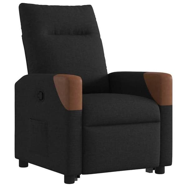 Maison Exclusive - Musta kangas nojatuoli