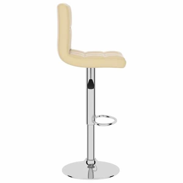 Maison Exclusive - Barstol Creme Syntetläder