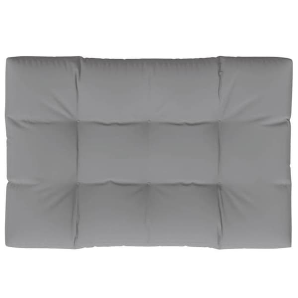 Maison Exclusive - Grå pallkudde 120x80x12 cm tyg