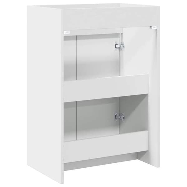 Maison Exclusive - Hvid badeværelses underskab 56 x 37,5 x 81 cm