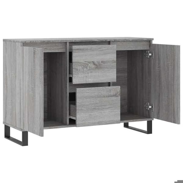 Maison Exclusive - Buffé Sonoma grå 101,5x35x70 cm ingenjörsträ