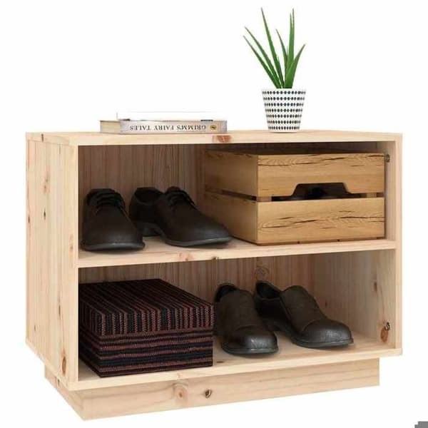 Maison Exclusive - Kengäteline 60x34x45 cm Massiivipuu