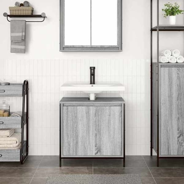 Maison Exclusive - Badeværelsesmøbel med vask 60x34,5x60 cm