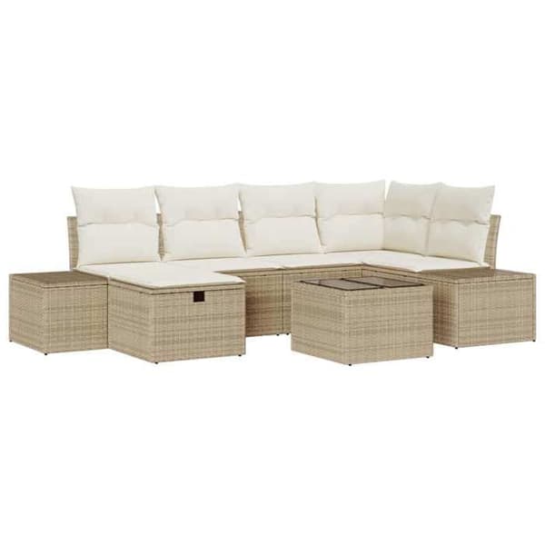 Maison Exclusive - Set med soffor 7 pc polyrotin