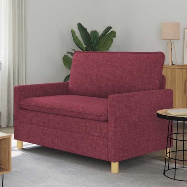 Maison Exclusive - Sofa Bordeaux 126 x 81 x 87,5 cm Stof