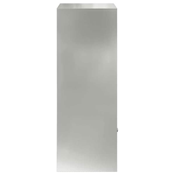 Maison Exclusive - Paketinsamlingslåda med förvaring Silver 41 x 38 x 103 cm Silver
