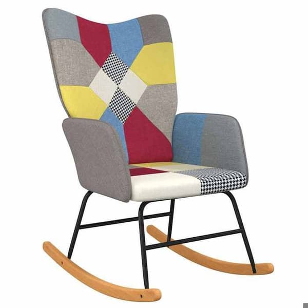 Maison Exclusive - Patchwork-kangas keinutuoli