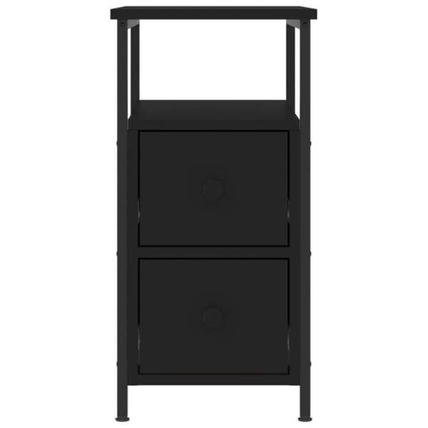 Natteskab - Eksklusiv Hus - Sort - 30x60x60 cm - Robust jernramme Sort