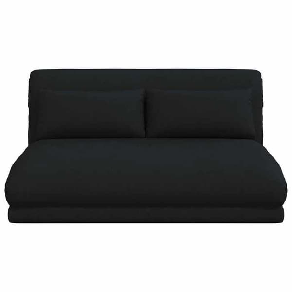 Maison Exclusive - Justerbar golvstol Svart Tyg