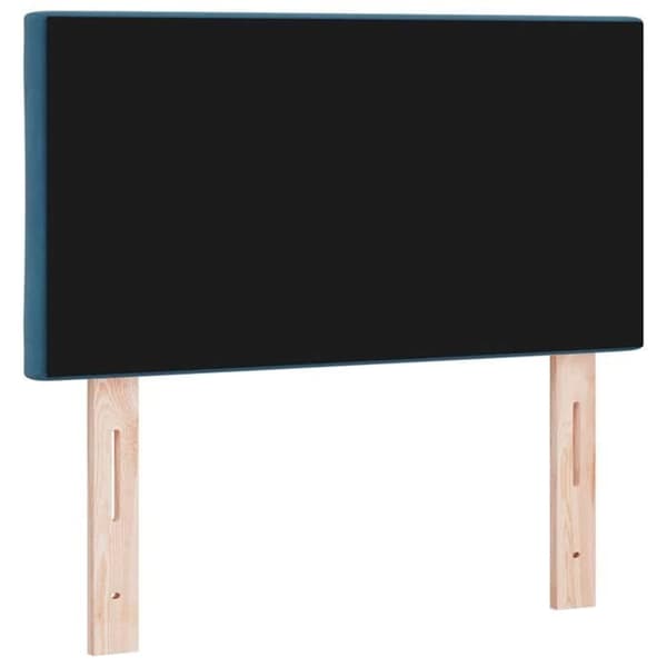 Maison Exclusive - Hovedgærde Mørkeblå 80 cm Velour