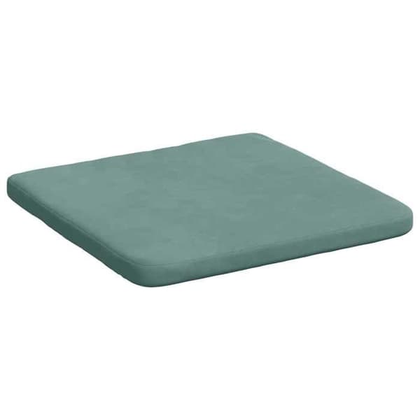Maison Exclusive - Sittkuddar 4 st Sammet Grön Hav 40 x 40 x 3 cm Havsgrön