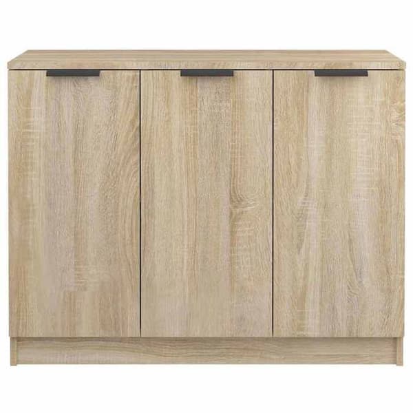Maison Exclusive - Buffé Ek sonoma 90,5x30x70 cm Ingenjörsträ