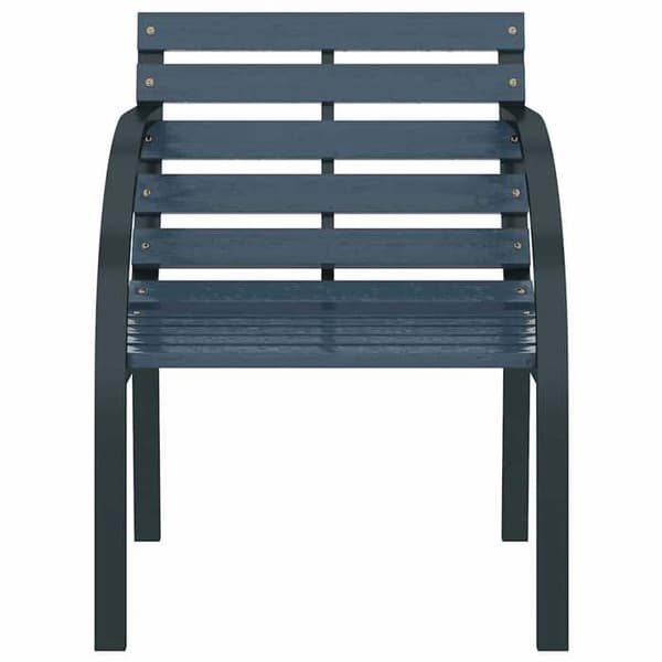 Maison Exclusive - Puutarhatuolit 2 kpl Harmaa Puu Trägrå