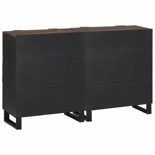 Maison Exclusive - Bufféset 2 delar Valnöt 120 x 33 x 75 cm Valnöt