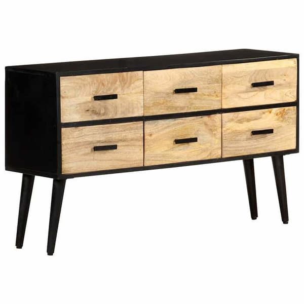 Maison Exclusive - Buffet 110x33x64 cm Massiv mangotræ